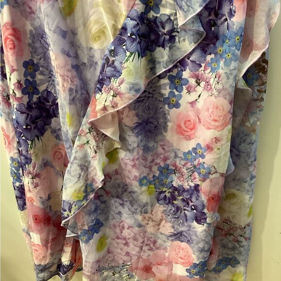 Hello Molly Enchanting Frill‎ Maxi Dress Purple - Picture 8 of 16